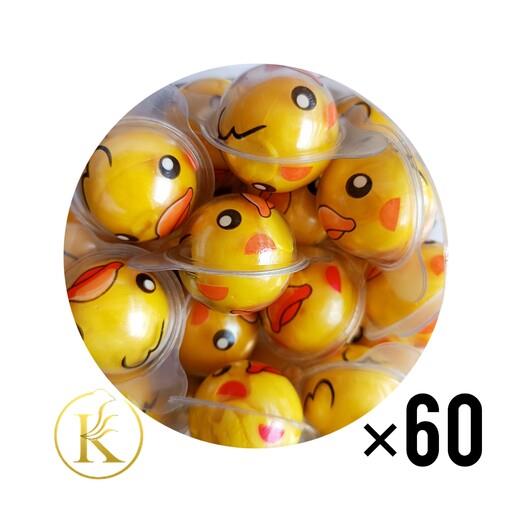 پاستیل توپی جوجه بسته ی 60 عددی